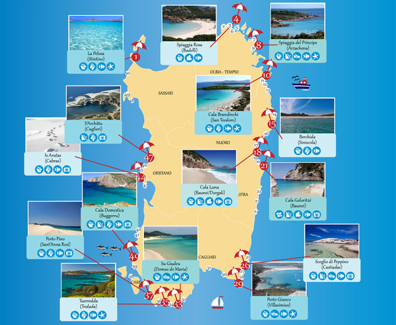  Best beaches in Sardinia: top 50 Sardinian beaches you cannot miss